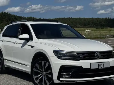Used VW Tiguan R-line 150 HP (110 kW) 2017 White SUV