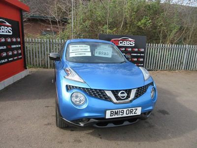 Used Nissan Juke 112 HP (82 kW) 2019 Blue SUV