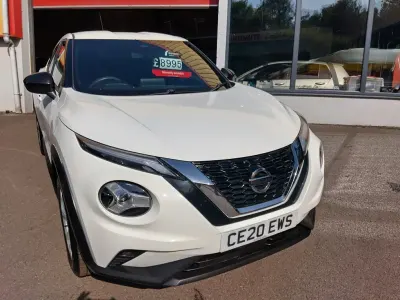 Used Nissan Juke Acenta 117 HP (86 kW) 2020 White SUV