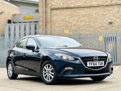 Used Mazda 3 100 HP (73 kW) 2015 Blue Hatchback