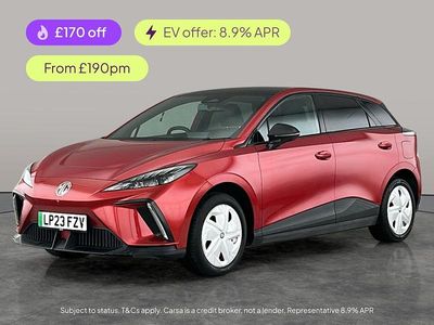 Used MG MG4 EV Trophy 2023 Red Hatchback