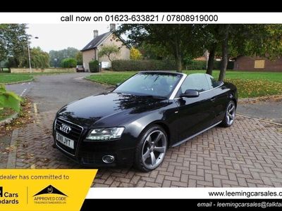 used Audi A5 Cabriolet (2011/11)3.0 TDI Quattro S Line 2d S Tronic