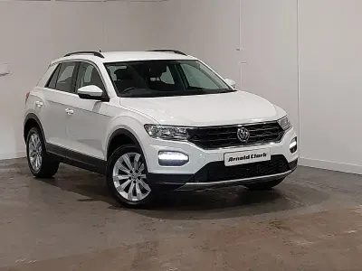 Used VW T-Roc SE 115 HP (84 kW) 2020 White SUV