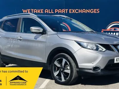 Used Nissan Qashqai N-TEC 110 HP (80 kW) 2015 Silver SUV