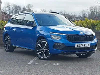 Used Skoda Kamiq Monte Carlo 116 HP (85 kW) 2024 Blue SUV