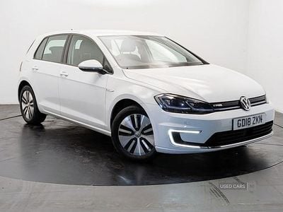 White Used 2018 VW e-Golf Hatchback | £9,990 (Fair price)