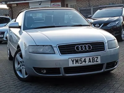 Used Audi A4 Cabriolet Sport 163 HP (119 kW) 2005 Silver Cabriolet