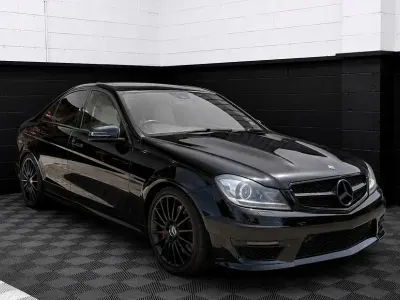 Used Mercedes C63 AMG 2014 Black Sedan