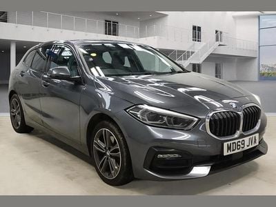 Used BMW 118 Sport Line 138 HP (101 kW) 2020 Grey Hatchback