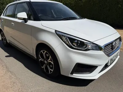 Used MG MG3 Excite 106 HP (77 kW) 2022 White Hatchback