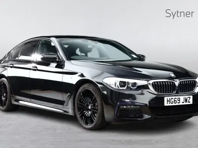 Używany BMW 520 M Sport 181 KM (133 kW) 2019 Czarny Sedan/Limuzyna