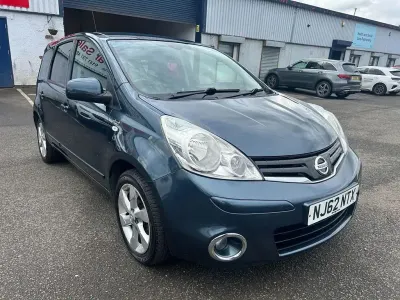 Used Nissan Note N-TEC 2012 Blue Hatchback