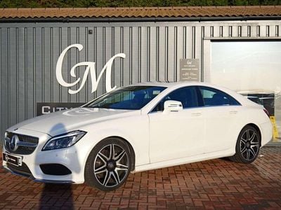 White Used 2015 Mercedes CLS400 AMG line Coupe | £16,790