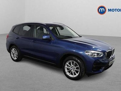 Used BMW X3 190 HP (139 kW) 2020 Blue SUV