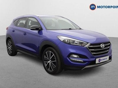 Used Hyundai Tucson GO! 177 HP (130 kW) 2018 Blue SUV