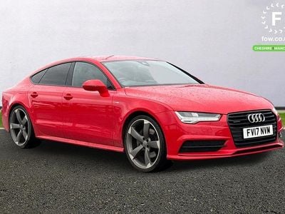 Red Used 2017 Audi A7 Black Edition Hatchback | £16,899 (Good price)