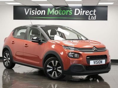 Orange Used 2017 Citroën C3 Feel Hatchback | £4,370 (Fair price)