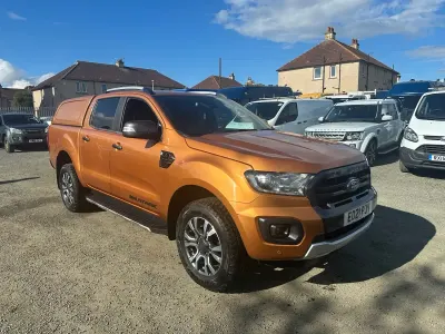 Used Ford Ranger Wildtrack 2021 Orange Pickup