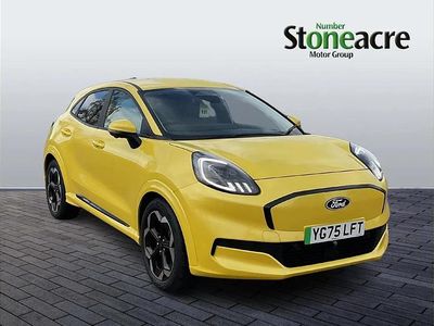 Yellow New 2025 Ford Puma Gen-E Premium SUV | £21,995 (Good price)
