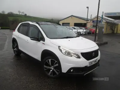 Used Peugeot 2008 GT-line 100 HP (73 kW) 2017 White SUV