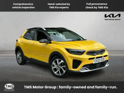 Used Kia Stonic GT-Line S 118 HP (86 kW) 2023 Yellow SUV