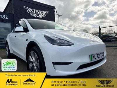 Used Tesla Model Y Long Range AWD 378 kW (514 HP) 2022 White SUV