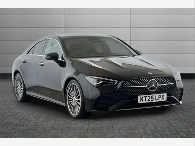 Used Mercedes CLA180 AMG Line Premium 134 HP (98 kW) 2025 Black Sedan