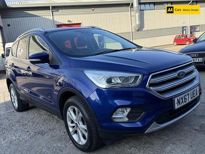 Used Ford Kuga Titanium 182 HP (133 kW) 2018 Blue SUV