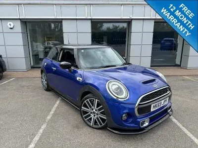 Used Mini Cooper S Exclusive 2019 Blue Hatchback