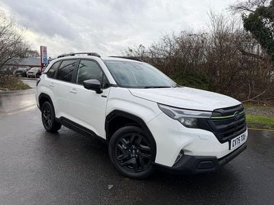White New 2025 Subaru Forester SUV | £38,995 (Fair price)