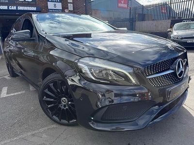 Used Mercedes A200 AMG Line Premium 2017 Black Hatchback