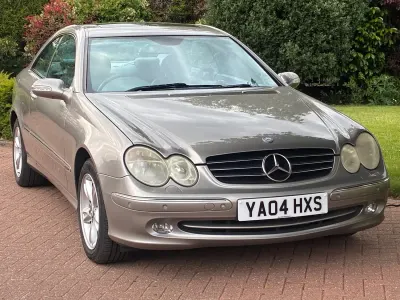 Used Mercedes CLK320 Avantgarde 2004 Silver Coupe