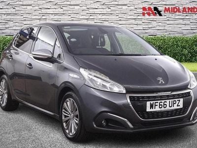 Used Peugeot 208 Allure 2017 Grey Hatchback