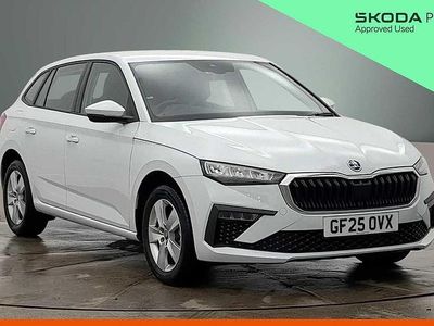 Used Skoda Scala SE 85 HP (62 kW) 2025 Moon white metallic Hatchback