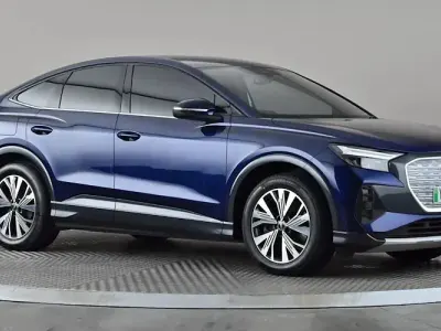 Used Audi Q4 Sportback e-tron Sport 150 kW (204 HP) 2022 Blue SUV
