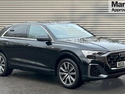 Black Used 2025 Audi Q8 S-Line SUV | £56,995 (Expensive)