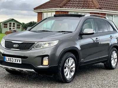 Used Kia Sorento 197 HP (144 kW) 2013 Silver SUV