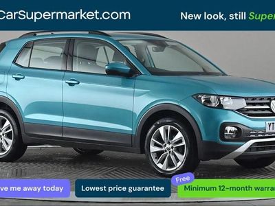 Used VW T-Cross SE 110 HP (80 kW) 2022 Turquoise SUV