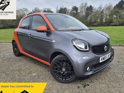 Used Smart ForFour Edition #1 90 HP (66 kW) 2015 Grey Hatchback