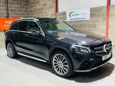 Used Mercedes GLC250 AMG line 2018 Black SUV