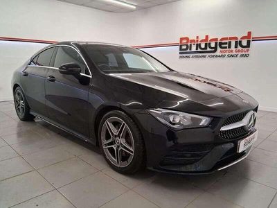 Used Mercedes CLA200 AMG line 2020 Black Coupe