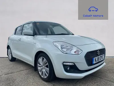 Used Suzuki Swift SZ-T 111 HP (81 kW) 2018 White Hatchback
