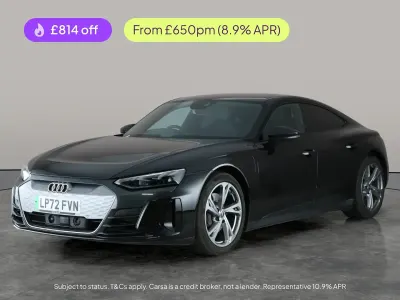 Used Audi e-tron GT quattro Advanced 389 kW (530 HP) 2022 Black Sedan