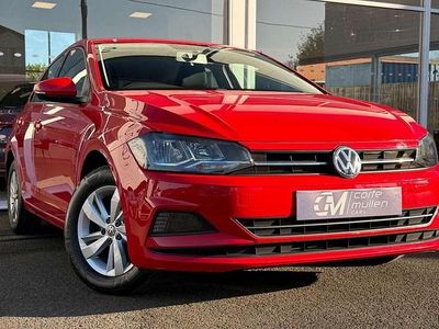 Used VW Polo SE 65 HP (47 kW) 2018 Red Hatchback