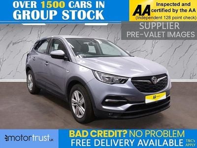Used Vauxhall Grandland X S 130 HP (95 kW) 2018 Grey SUV