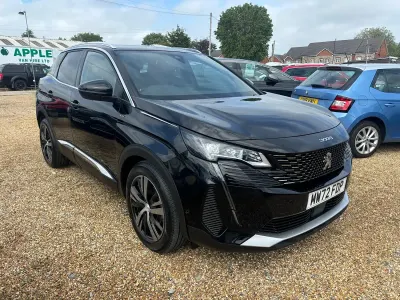 Used Peugeot 3008 GT-line 130 HP (95 kW) 2022 Black SUV