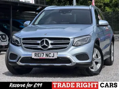 Used Mercedes GLC220 168 HP (123 kW) 2017 Silver SUV