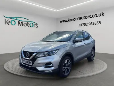 Used Nissan Qashqai N-Connecta 2020 Silver SUV
