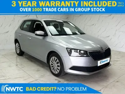 Used Skoda Fabia 75 HP (55 kW) 2019 Silver Hatchback