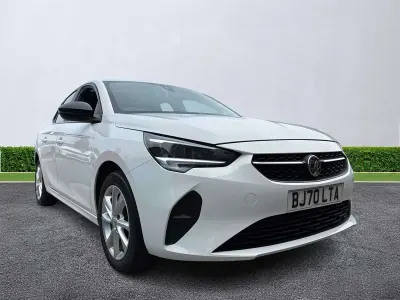 Used Vauxhall Corsa 2020 White Hatchback
